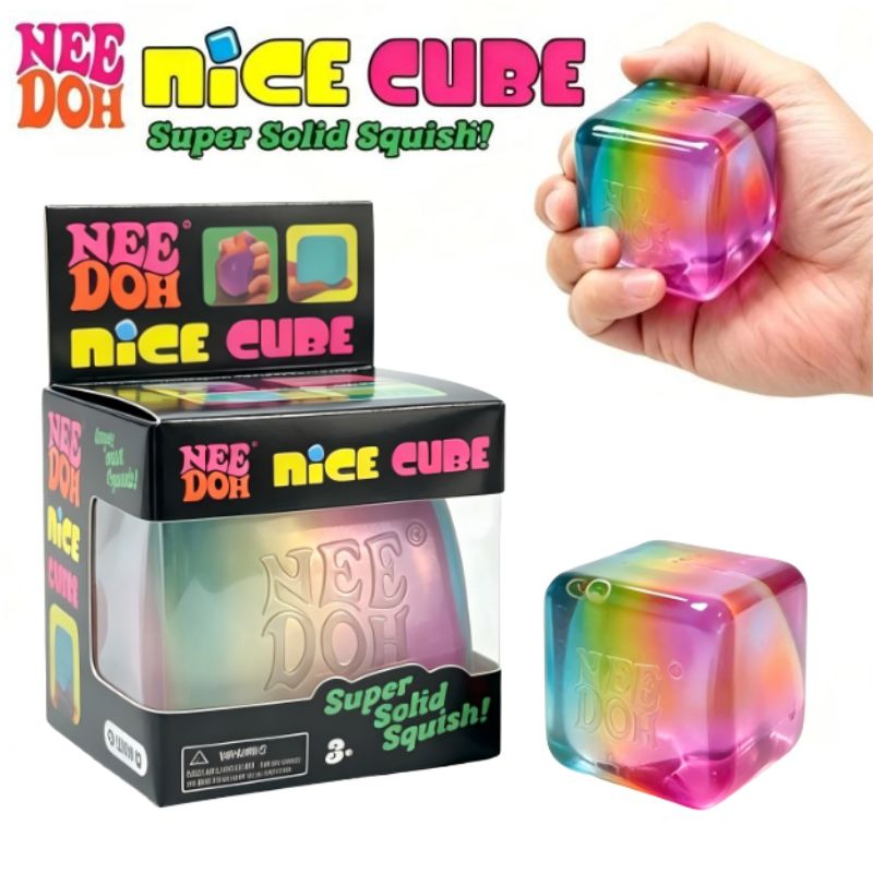Fidget Cube Original - Cubo de Juguete Schylling NeeDoh Rainbow