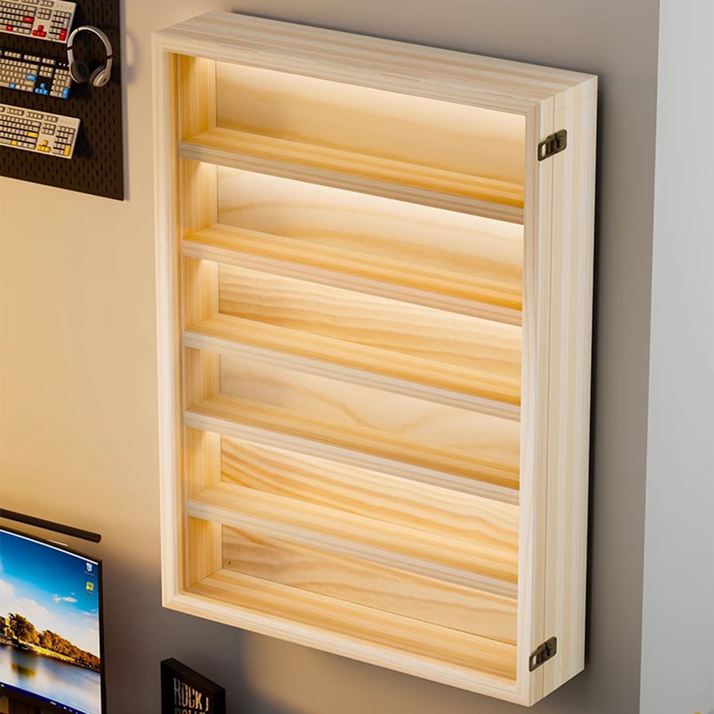 Vitrina de madera de 6 niveles - Pop Display Shelf reseña y precio