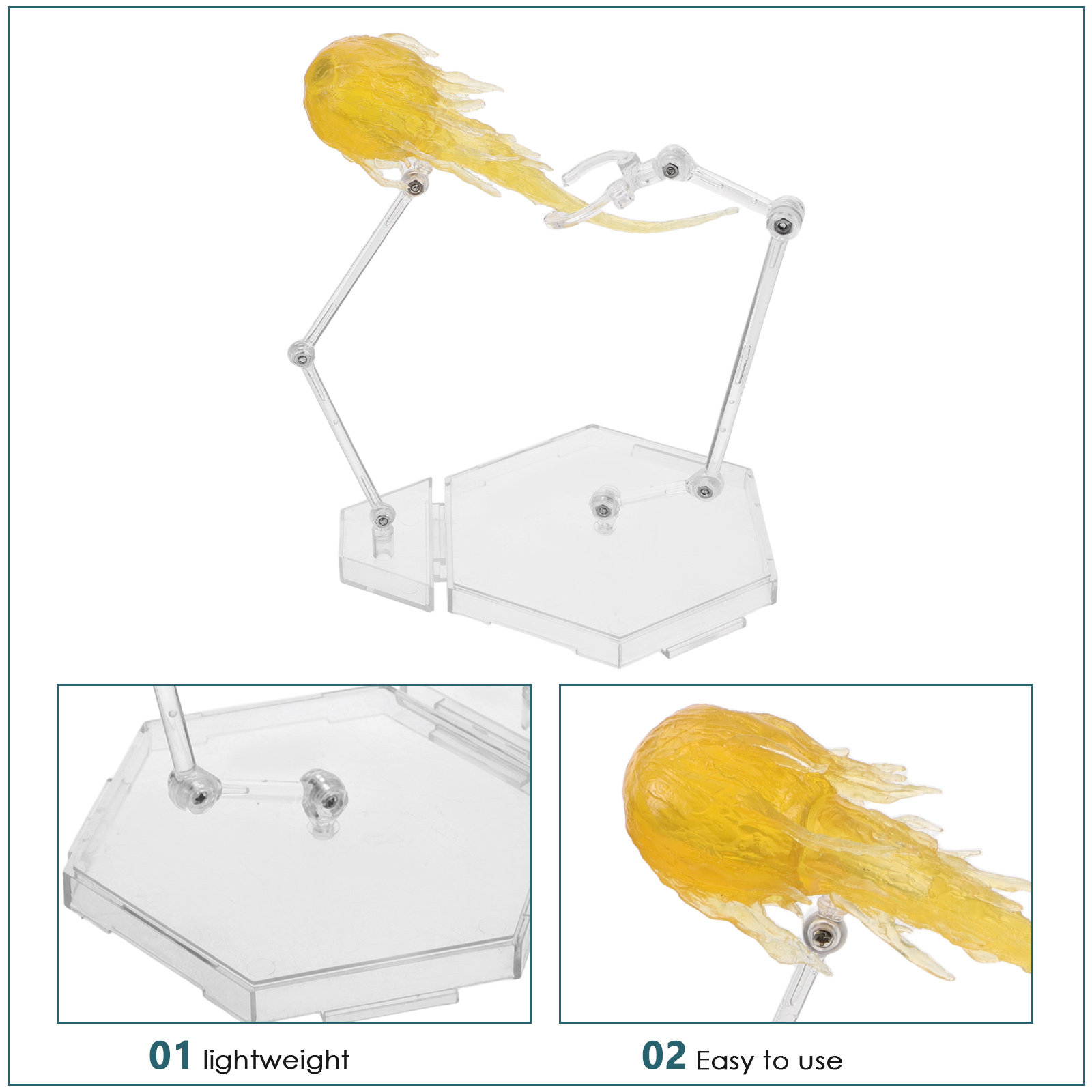 Base de soporte ajustable y se - Action Figure Stand reseña y precio