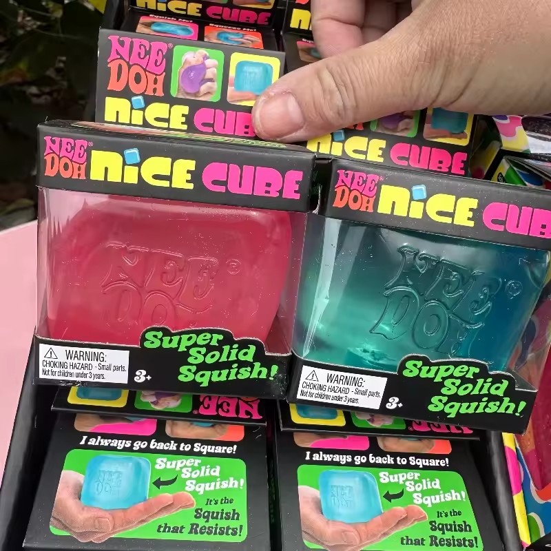 Juguete antiestrés NeeDoh Nice - Fidget Cube Original reseña y precio
